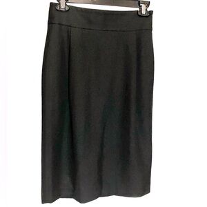 2/$30 Zara Woman Size 4 (runs small) Black Pencil Skirt EUC